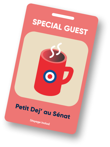 Pass pour un petit-déjeuner au Sénat