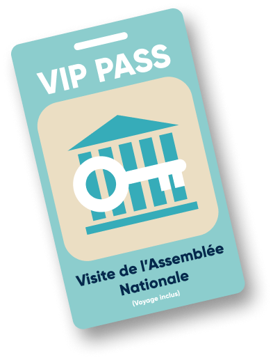 Pass pour une visite de l’Assemblée nationale